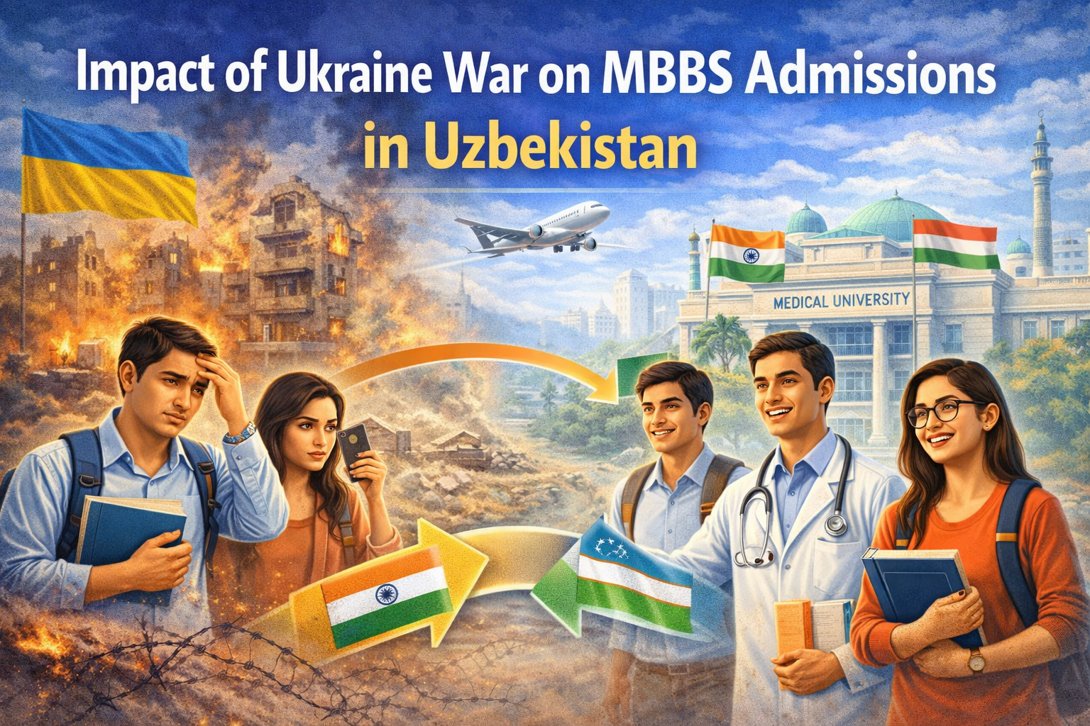 Impact of Ukraine War on MBBS Admissions in Uzbekistan